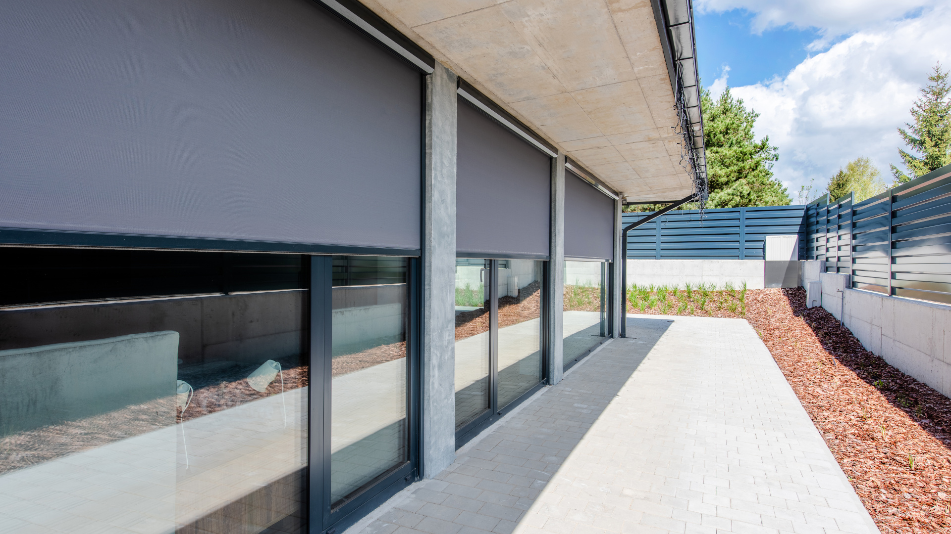Screen roller blinds to measure